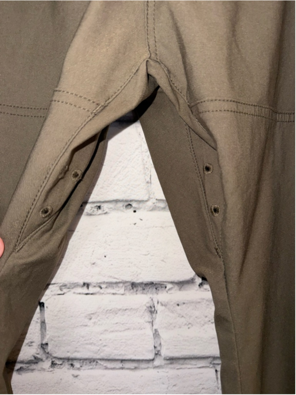 Men's Prana Pants size 42x30 Brown Stretch Zion Slim Cargo Pants Hiking Pants - Picture 8 of 16